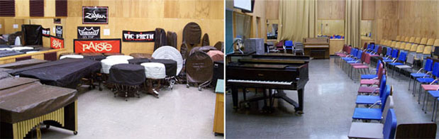 Class Rooms and Rehearsal Rooms