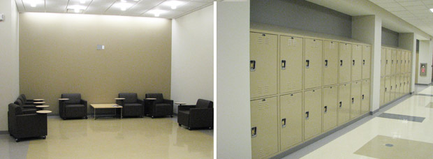 Lounge and Lockers